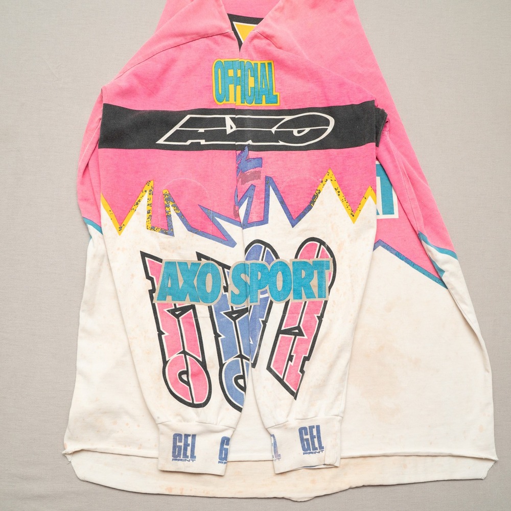 ビンテージ90s Axo Racing モトクロス ジャージ Lサイズ Vintage 90s